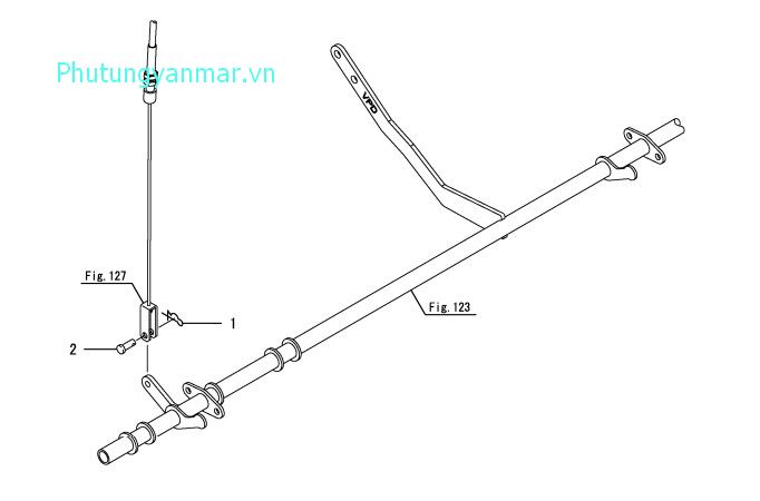 Thiết bị gắn bộ đồng tốc cấp lúa dọc